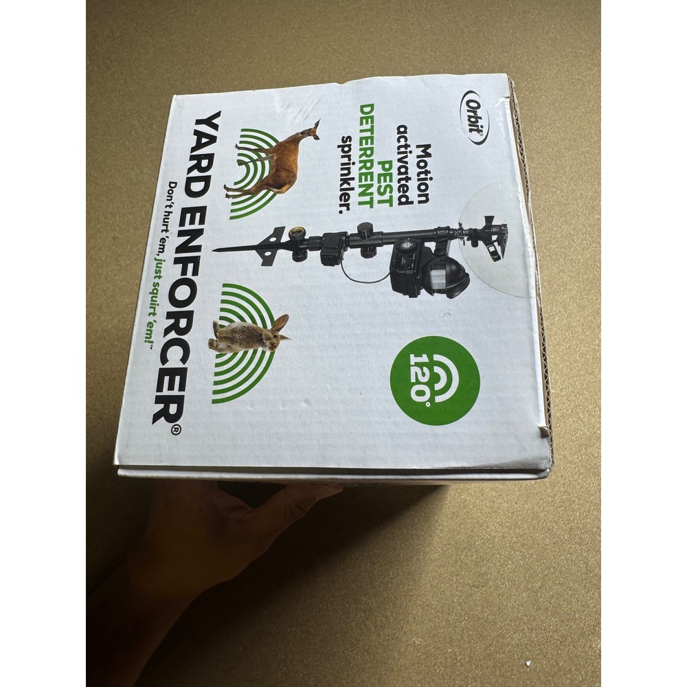Orbit Yard Enforcer Motion Activated Pest Deterrent Sprinkler 62100 Black - Picture 3 of 6